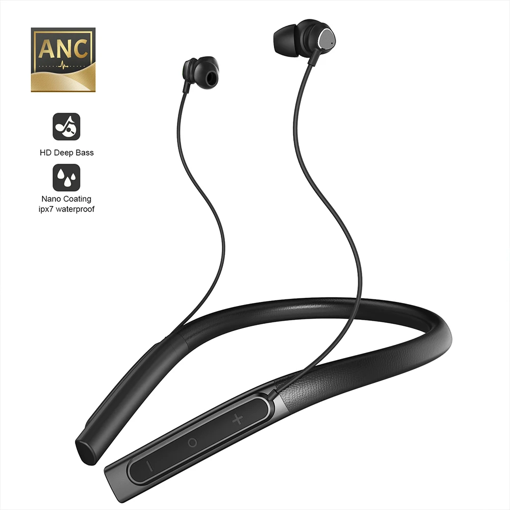 IQUA G40 ANC Bluetooth наушники глубокие басы активное шумоподавление беспроводная