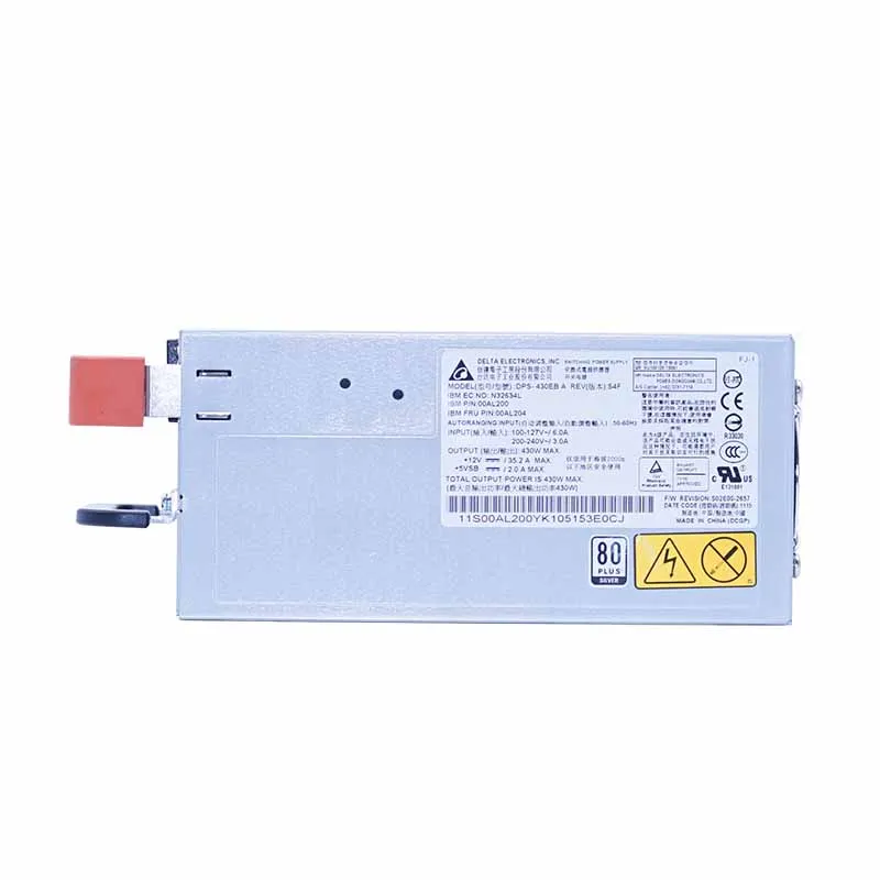 Блок питания для lenovo DPS-430EB A FRU: 00AL204 P/N: 00AL200
