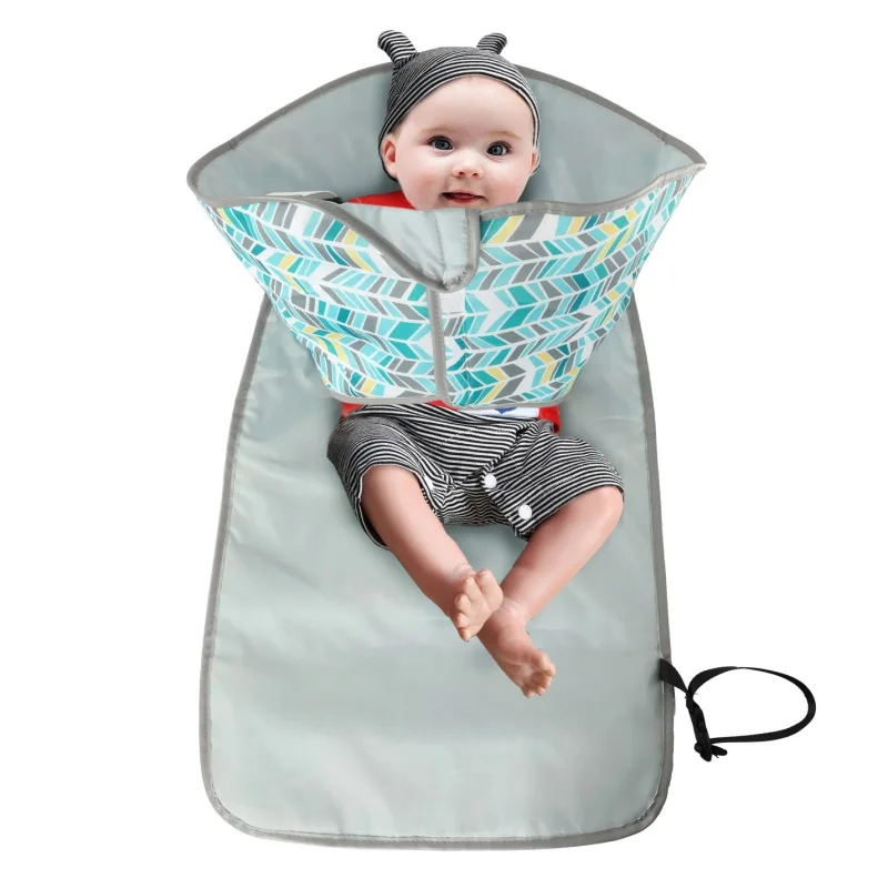 

3-in-1 Baby Changing Pads Multifunctional Portable Infant Baby Foldable Urine Mat Waterproof Nappy Bag Diaper Cover Mat Travel