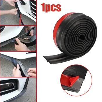 

2.5m Carbon Fiber Rubber Moulding Strip Guard Corner Anti-Collision Protective Car Styling DIY Car Stickers Auto Parts