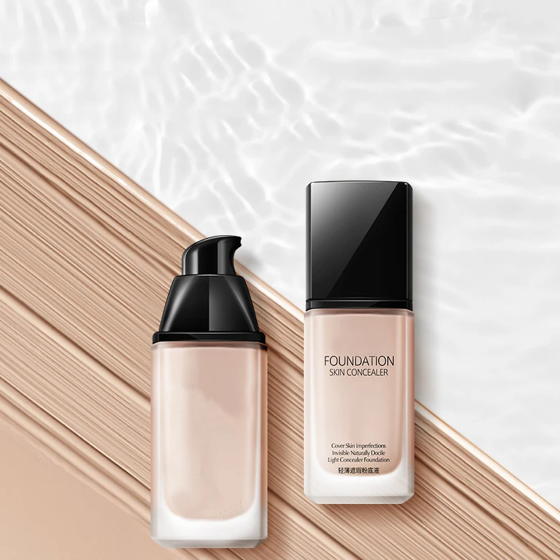 2 color concealer liquid foundation brightens skin tone refreshing breathable lasting moisturizing BB cream makeup