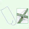 Plant Cages Connector Vegetable Trellis Wire Clip Plantn Cages Steel Buckle Fixing Clamp for Build Home Garden Greenhouse Plant