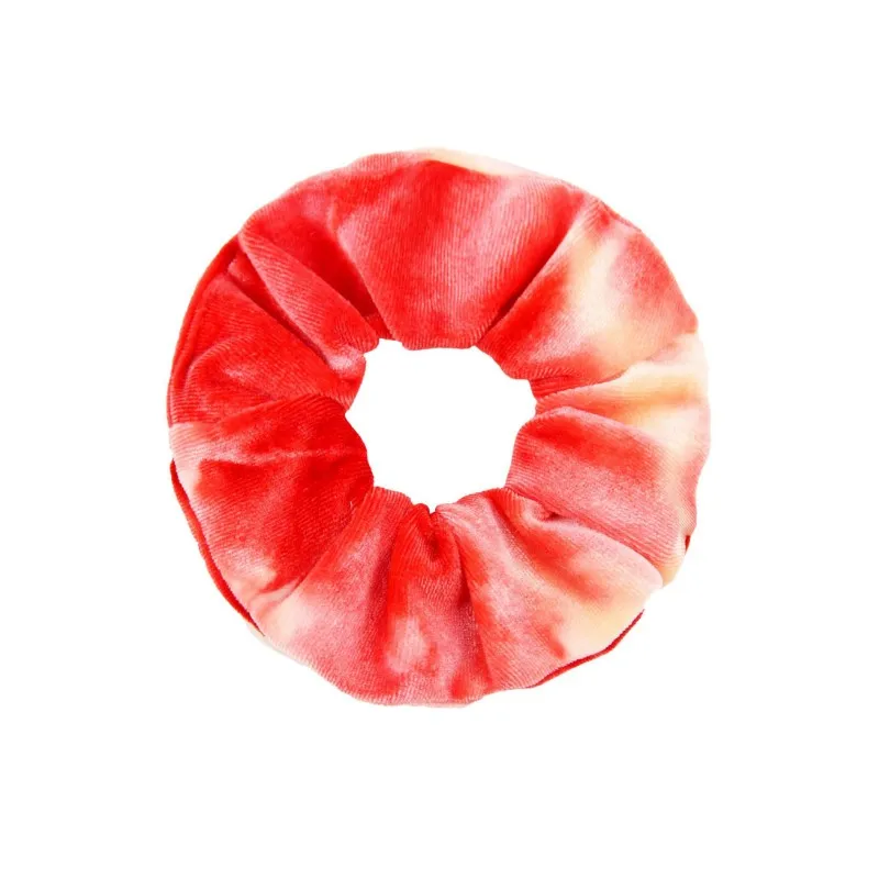 Gomas Para El Cabello De Terciopelo Teñidas Con Lazo Gomas Para El Cabello De Terciopelo Teñidas Con Lazo