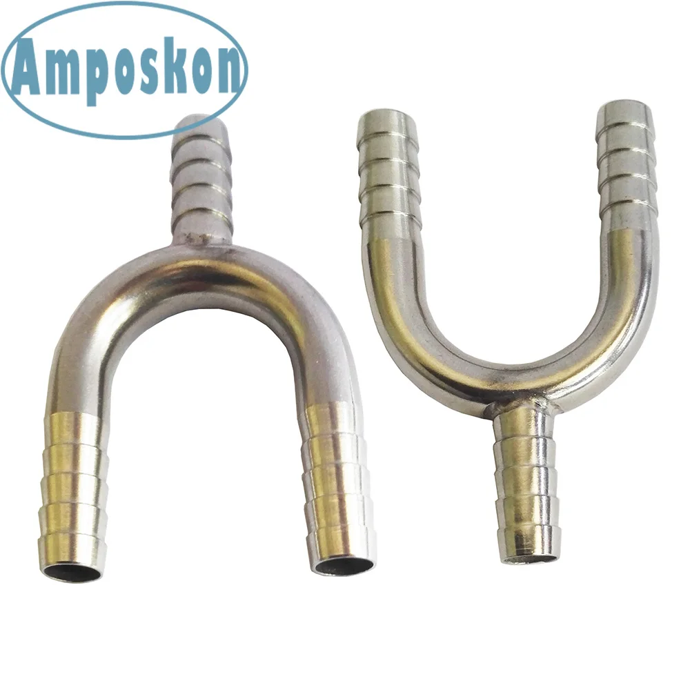 2 Pieces Stainless Steel Fitting For Draft Beer Lines 3/8'' Kegerator