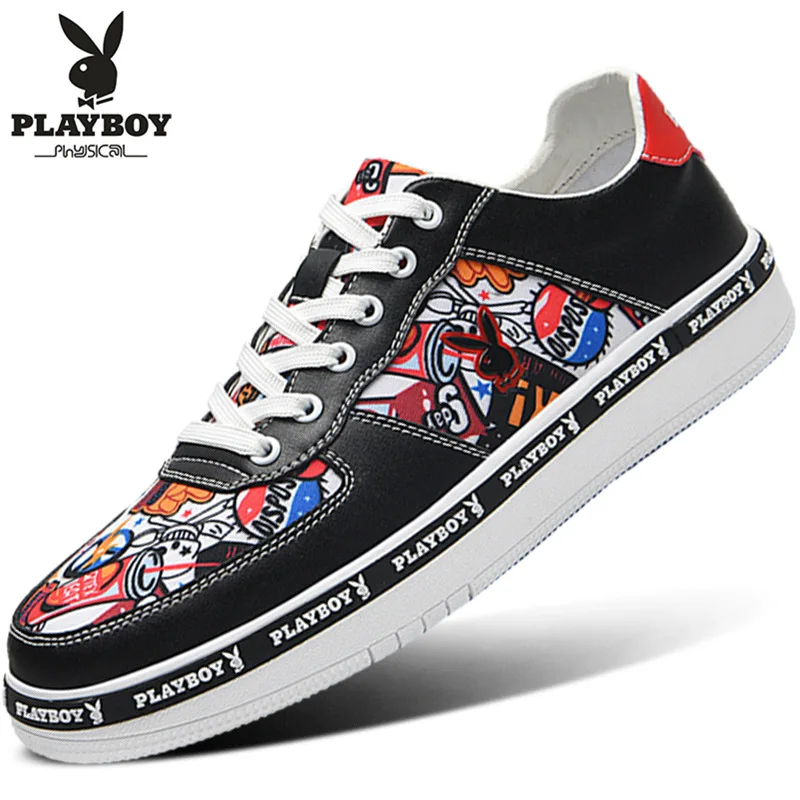 

PLAYBOY Genuine Product MEN'S SHOES 2020 Spring New Style Stylish Sneaker Men's Sports Casual Shoe Men's Brand Trendy Shoes