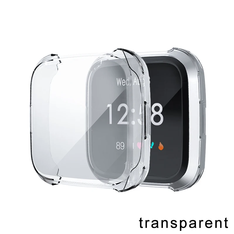 Мягкий силиконовый чехол для Fitbit Versa Lite, полный защитный чехол для Fitbit Versa Lite, аксессуары для Versagel, защитный чехол