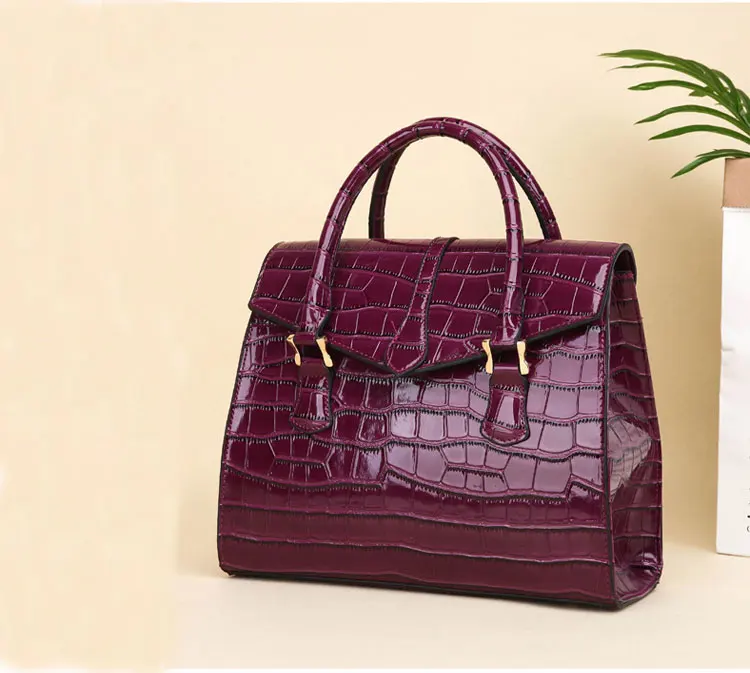 女士手提包_新款女包经典百搭鳄鱼纹女士手提包欧美时尚单肩---阿里巴巴_30
