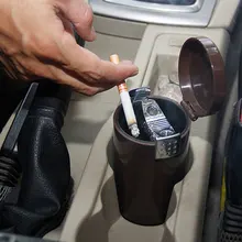 Портативный автомобильный Авто Грузовик Светодиодный светильник пепельница попа гаситель держатель цилиндр офисная чашка может принадлежности для курения