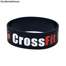 OBH 2 шт один дюйм широкий Кроссфит силиконовый резиновый браслет приседание скачок подъем бросок Лифт