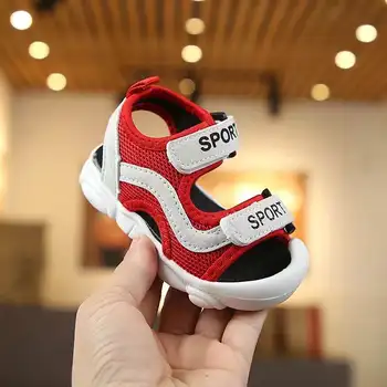 

Summer sandals new 1 year old 3 baby children's shoes soft sole 6-12 months baby boy toddler shoes