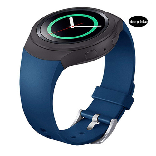 Strap For Samsung Galaxy Gear S2 band R720 R730 Smart Watch Band Silicone wrist bracelet correa watchband belt Accessories