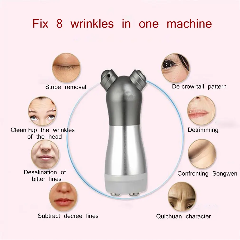 Household Portable Needleless Beauty Instrument Rf Import Instrument Color Light Skin Lifting Essence Importer Sliver