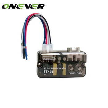 

TiOODRE 12V Auto Car Audio Converter RCA Stereo High To Low Frequency Line Speaker Level Converter Adapter Universal