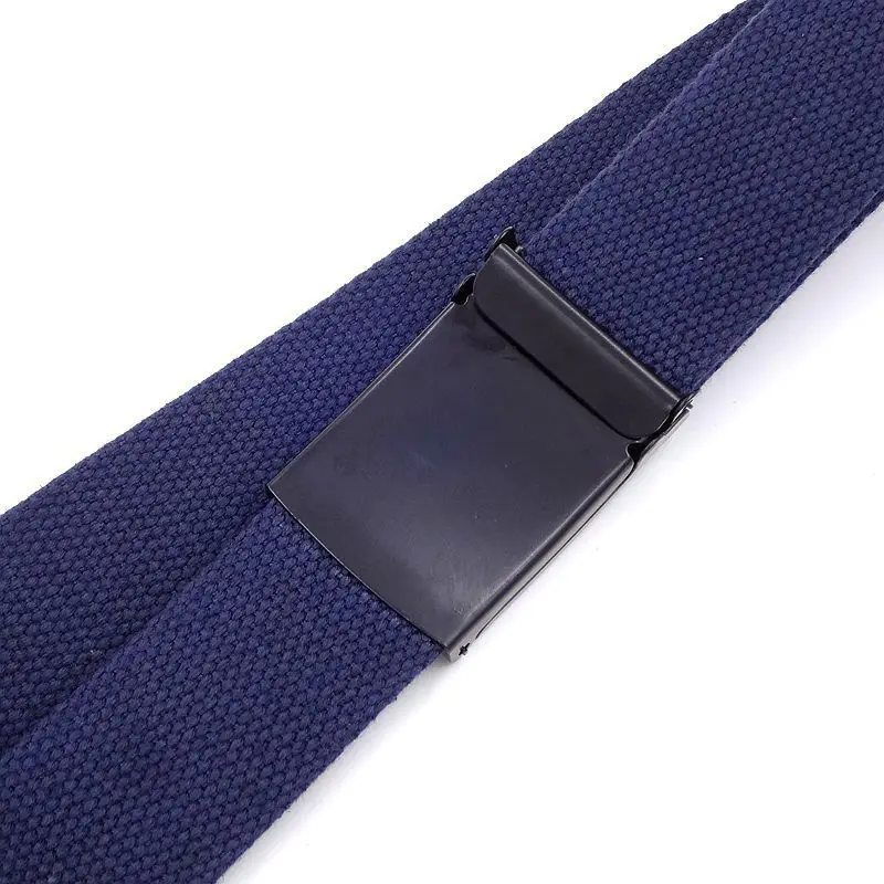 Холщовый ремень для мужчин и женщин, пояс на талию,, модные пластиковые ...