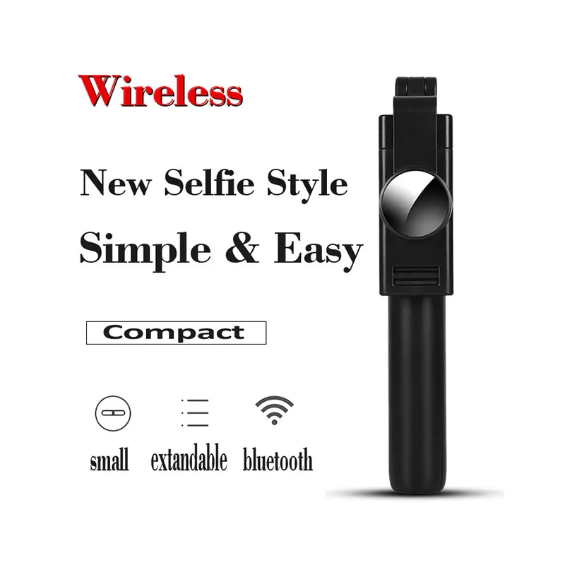 New K10 Bluetooth Selfie Stick Remote Tripod Mobile Universal Live Camera Artifact Multifunction selfie stick