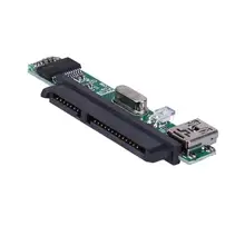 2," SATA Женский HDD SSD USB 2,0 до 7+ 15Pin переходник SATA