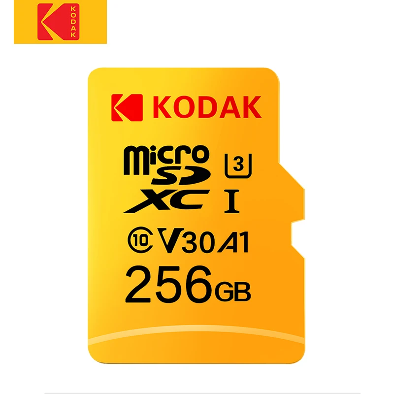 Carte Kodak TF/Micro SD 16 go 32 go 64 go 128 go carte mémoire Flash haute vitesse 512 go carte Micro sd mecard
