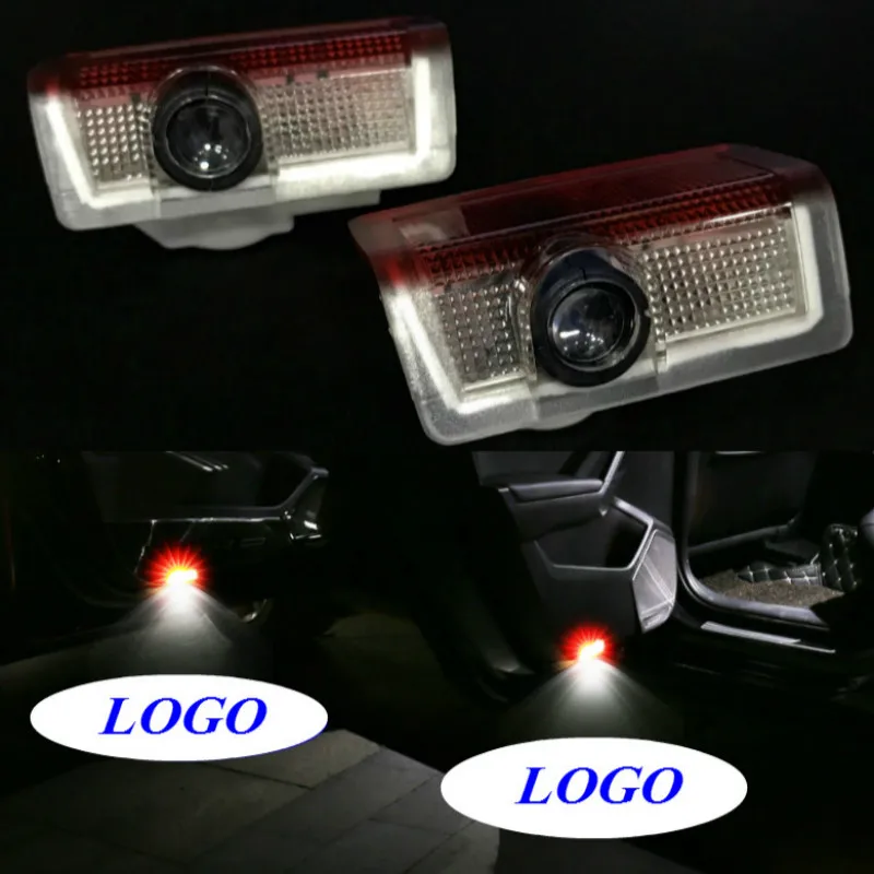 JURUS 2 шт. светодиодный фонарь на дверь автомобиля Логотип Проектор Любезно призрак тени для Mercedes W205 C204 C Класс E B ML S212 X166 w176 W246