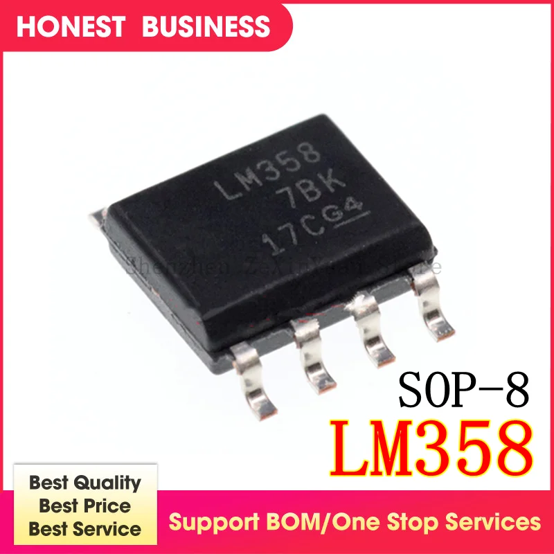 5 шт./лот LM358 LM358M LM358DR LM358DT SOP-8 в наличии лучшее качество | Электроника