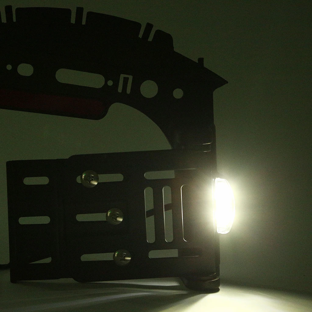 Black Side Mount License Plate Bracket For Harley  Dyna Sportster