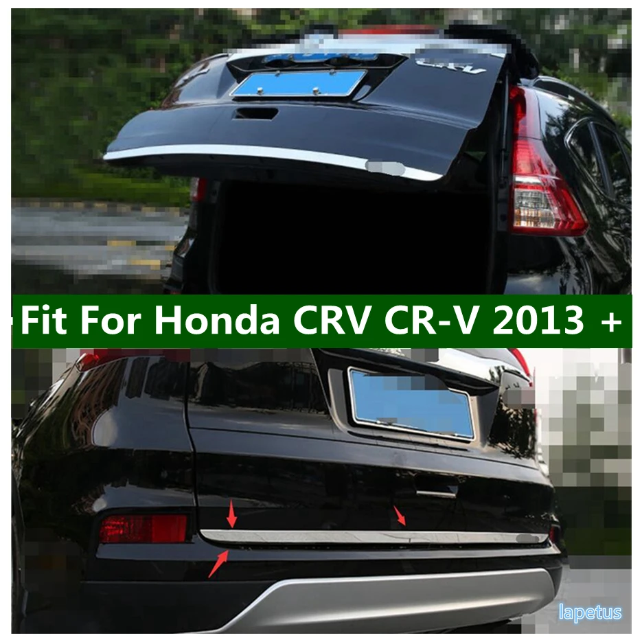 For 2017-2022 Honda CR-V Chrome Stainless Trunk Tailgate Lid Handle Cover CRV