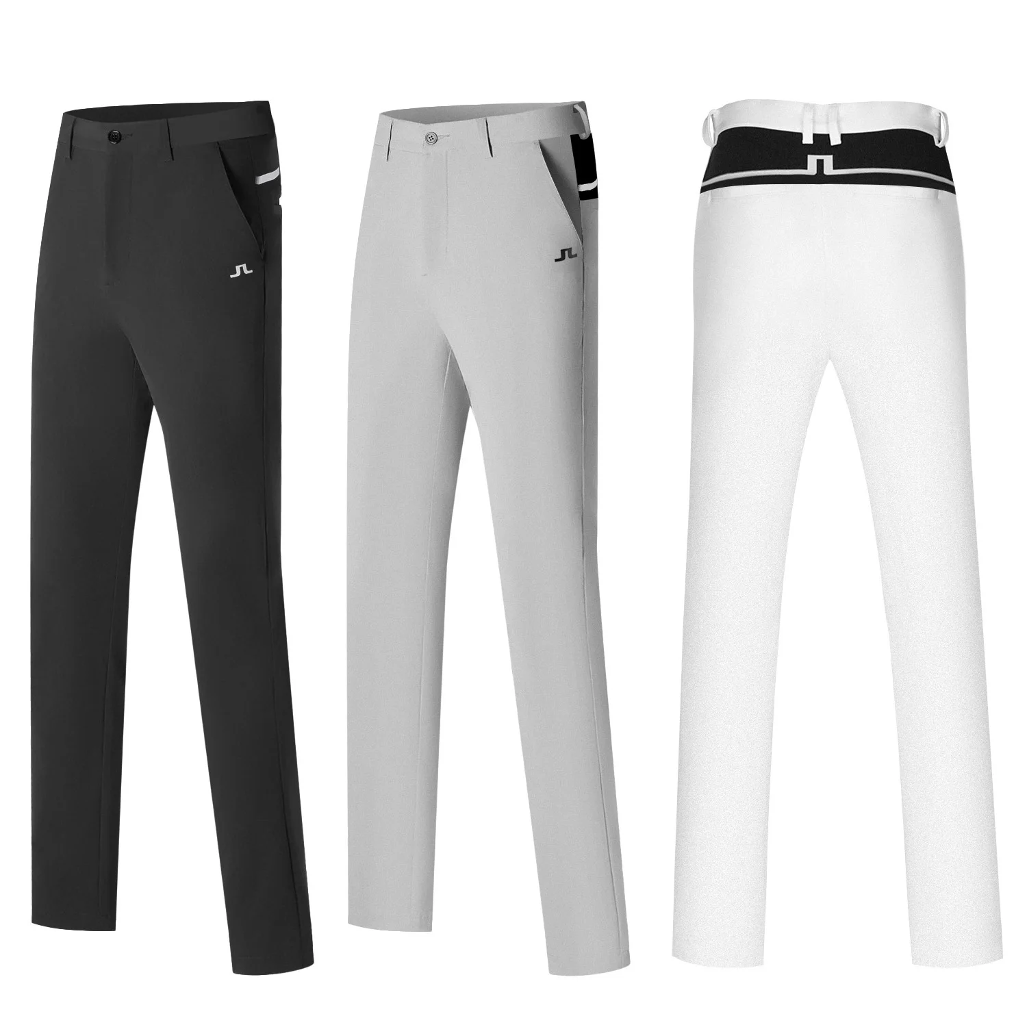 JL Men Golf Pants Autumn Winter 2021 New Warm Fleece Quick-drying Sports Trousers | Спорт и развлечения