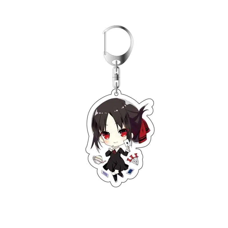 Аниме Kaguya sama: Love Is War Bag Подвеска для автомобильных ключей брелок модный