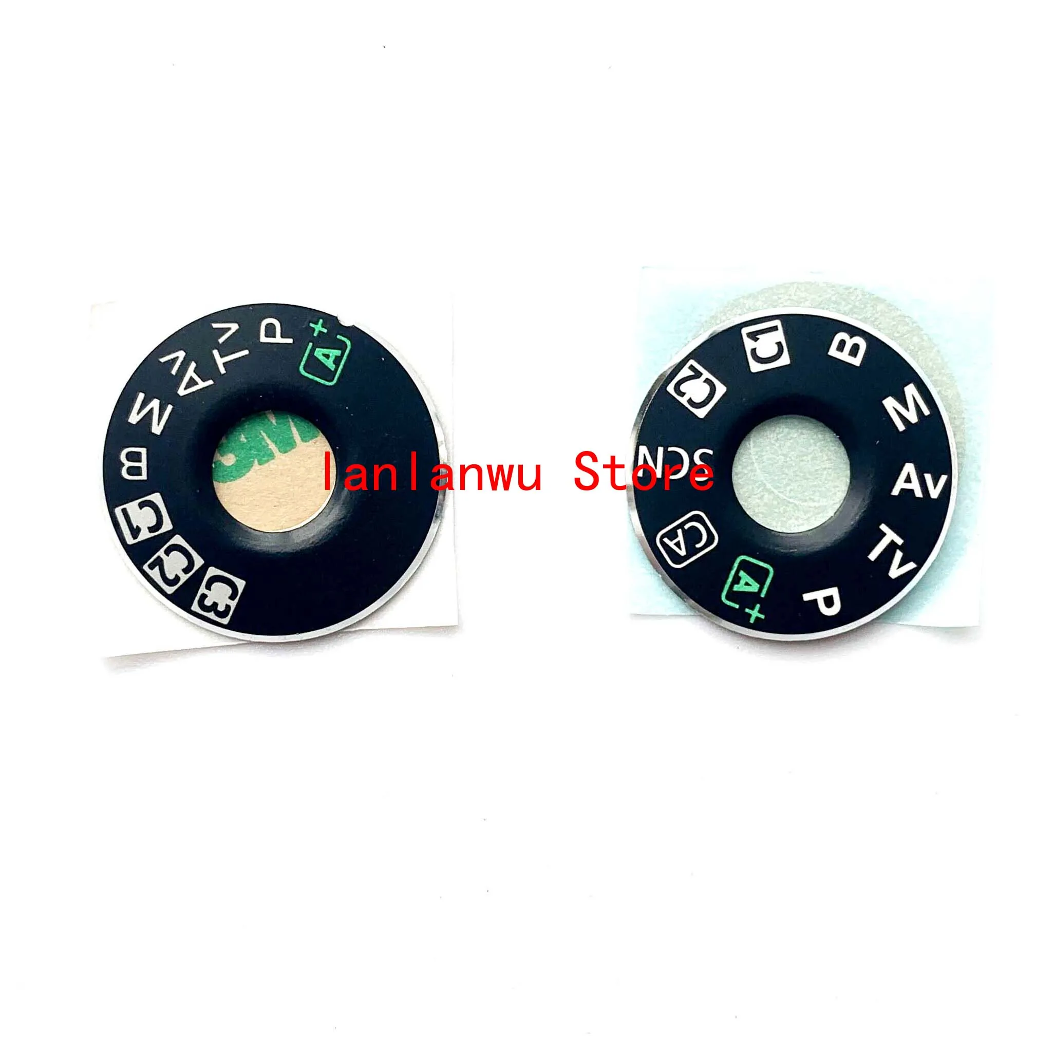 NEW Top Cover Function Dial Model Button Label for Canon EOS 5D Mark III / 5D3 5DIII Top Function Digital Camera Repair Part