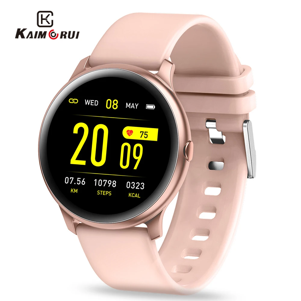 

2019 Women Smart Watches Blood Pressure Heart Rate Monitor Bluetooth Smart Wristband Fitness Tracker Sport Watch For Android IOS