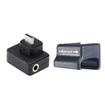 

3.5mm Audio Adapter For CYNOVA For DJI Osmo Action Microphone External Mic Mount For TRS Plug For DJI Osmo A