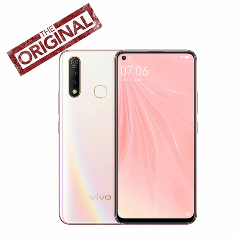 Vivo Z5x мобильный телефон 6,5" экран 6G 64G Snapdragon710 16MP камера 5000 мАч батарея 18 Вт зарядка сотовый смартфон