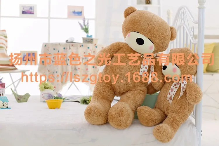 Горячая сердце свитер hai xiu медведь креативный мультфильм плюшевая игрушка кукла-обработка настраиваемый рекрут агенты