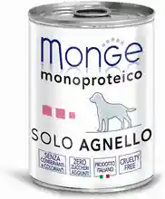 Monge Dog Monoproteico Solo (паштет), Ягненок, 400 гр. Monge Dog Monoproteico Solo (паштет), Ягненок, 400 гр.