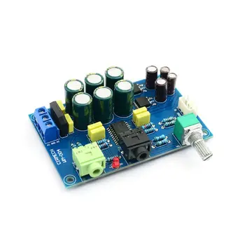 

TPA6120 Amp Board HIFI Audiophile Headphone Amplifier Board Zero Noise Kit