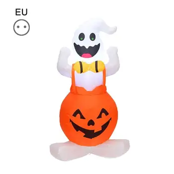 

Halloween Pumpkin Inflatable 1.2 Meter Strap Pumpkin Ghost Halloween Decoration Ghost Festival Inflatable
