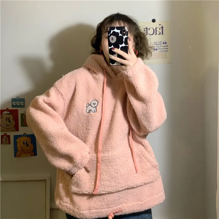 Ff3209 new autumn winter women fashion casual Girls cute Sweatshirt woman Hoodies korean womens hoodies pullover
