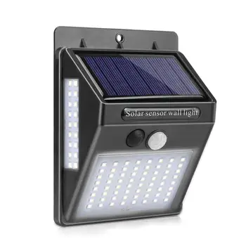 

100LED Outdoor LED Light Waterproof Solar Light Solar Garden Light Patio Induction Lamp Illumination ABS Sensor Sturdy