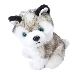 Kawaii 18/22 см симуляция хаски собака мягкая игрушка подарок детские игрушки дети ребенок Мягкие плюшевые подарки на день рождения