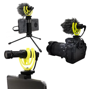 

Leicozic Camera Video Shotgun dslr Microphone & Videomicro Mic for Iphone/Android Mobile phone, Canon EOS/Nikon And BOYA