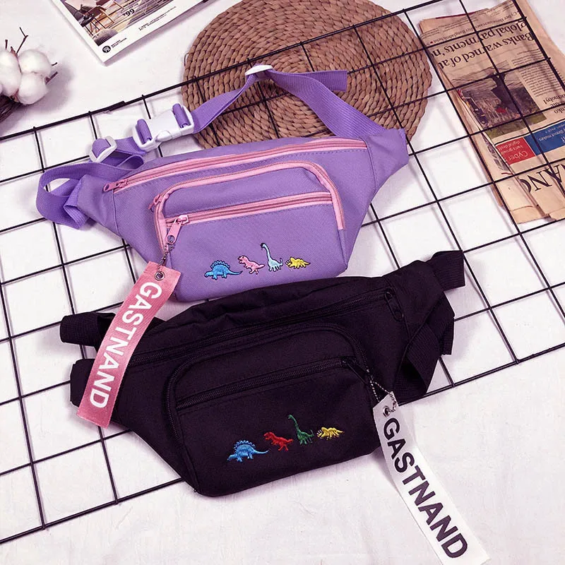 Поясная Сумка Женская поясная сумка с вышивкой на груди сумки с бананами Harajuku уличный стиль хип-хоп сумка женская сумка через плечо для отдыха