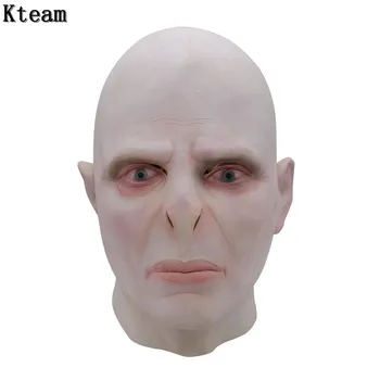 

Hot Movie Lord Voldemort Mask Cosplay Masque Boss Latex Horrible Scary Mask Terrorizer Halloween Carnival Mask Costume Props Men