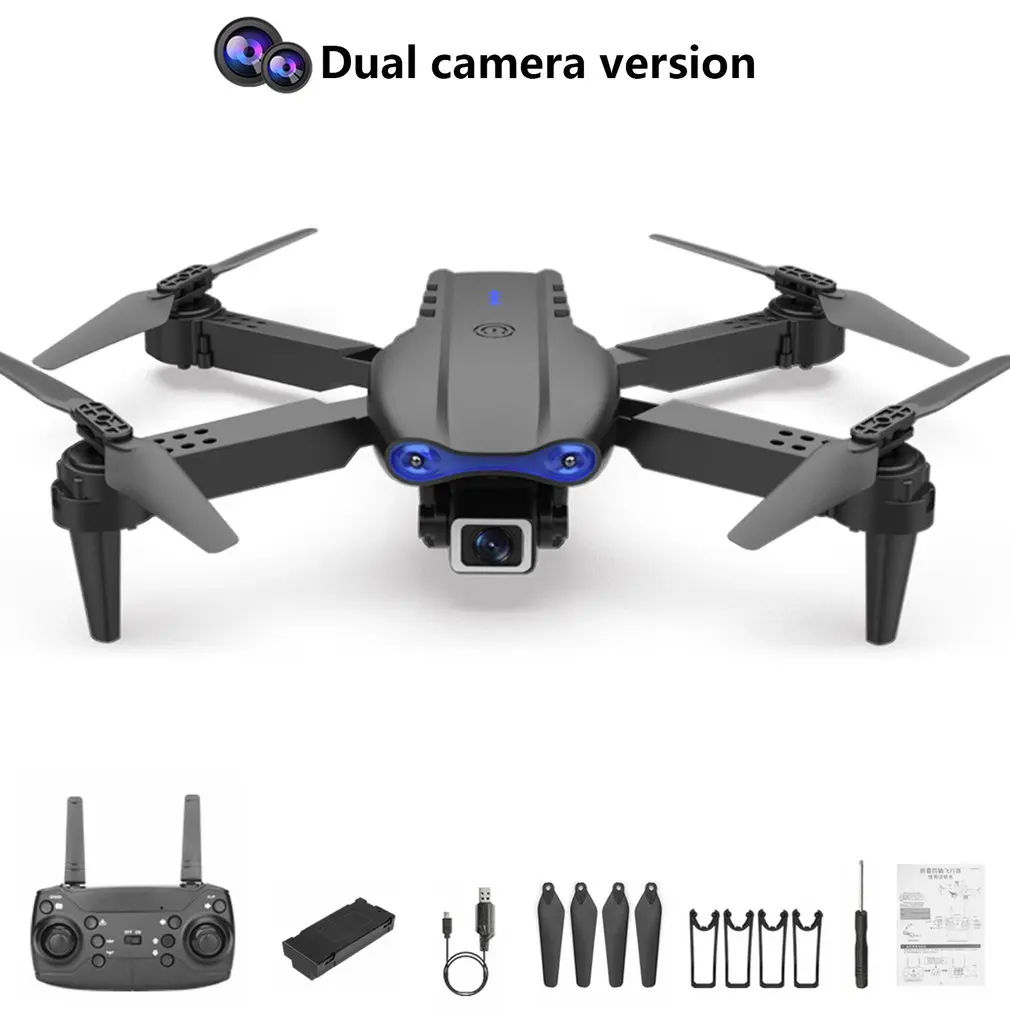 New K3 Drone 4K HD FPV 1080p Dual Camera Quadcopter Foldable WiFi Height Real-time Transmission Drones Toys Foy Boy PK SG906 Pro , Haea0669130bc47979d9e7648eefe3067N