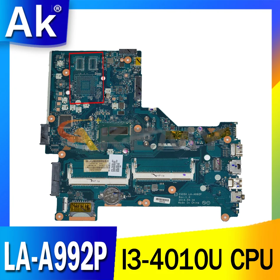 765316-601 For HP Pavillion 15-R 765316-501 LA-A992P SR16Q I3-4010U DDR3 Notebook motherboard Mainboard full test 100% work | Компьютеры и