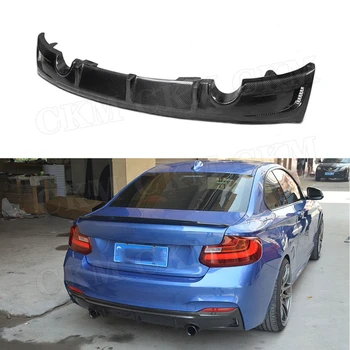 

Carbon Fiber / FRP Rear Bumper Lip Diffuser For BMW 2 Series F22 220i 228i 235i M235i M sport 2014-2017 E Style Spoiler