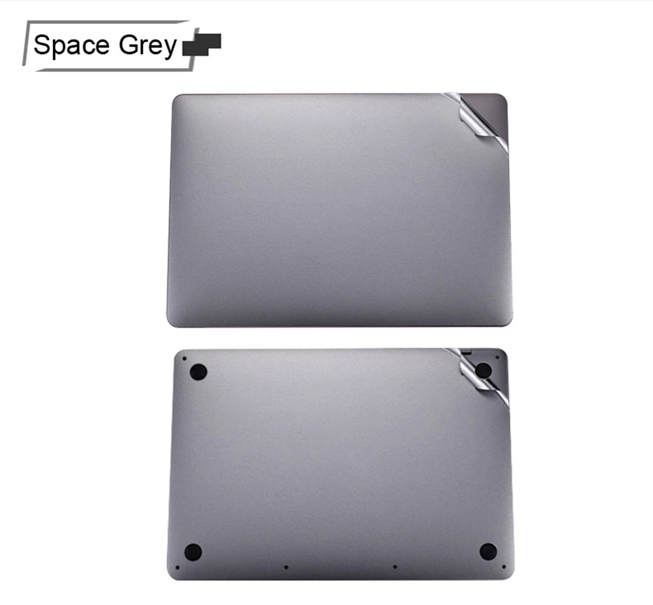Vinyl Decal Guard Front + Bottom Guard Cover Skin Protector Sticker For Apple Macbook Air 11 13" Pro 16" 15" A2251 A1900 A2485 vinyl film sticker laptop sticker