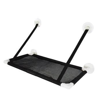 

Window Perch Hammock Bed Cooling Breathable Deck Window Suction Cups Seat Cat Shelves Sunbath Hammock Bed for Cat