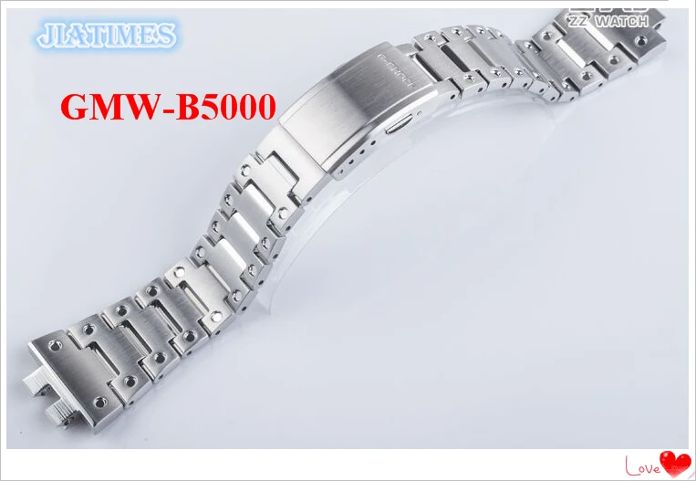 Оригинальный ремешок из нержавеющей стали и ободок для GMW-B5000