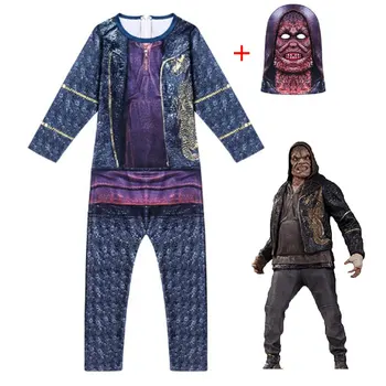 

Halloween Scary Costumes Kids Boys Carnival Clothes With Mask Children Cosplay Clothing For Kids