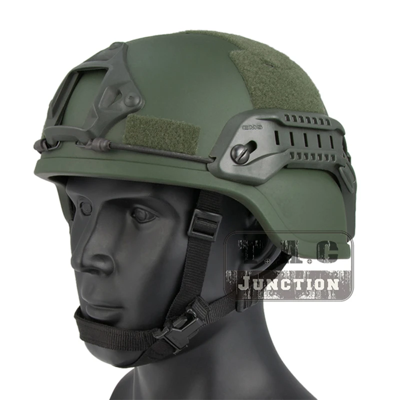 Emerson Тактический TC-2000 шлем ACH ARC MICH 2000 Advanced EmersonGear защита головы стрельба Охота w/NVG кожух и боковой рельс