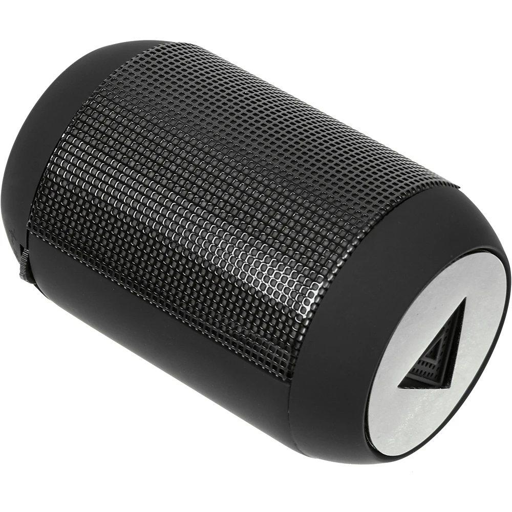 Колонка порт. Ginzzu GM-999C черный 3W 2.0 BT/3.5Jack/USB 2200mAh